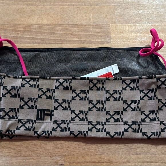 Off-White Intarsia-knit Arrows-logo Crop top Size 38 EU (US Small) - Picture 5 of 11